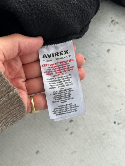 Avirex Patch Heavyweight Pullover Hoodie (L)