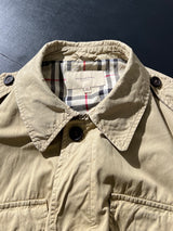 00's Burberry Nova Check Trench Coat / Mac (XL)