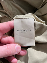 00's Burberry Nova Check Trench Coat / Mac (XL)