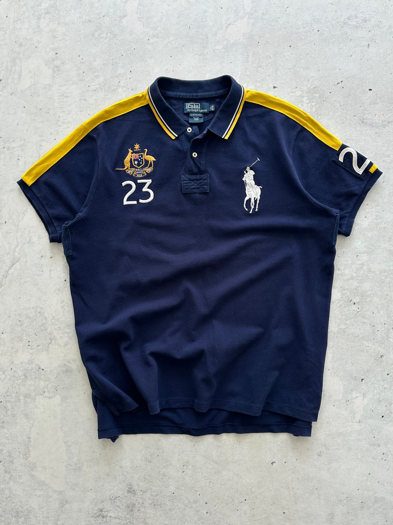 2010 Ralph Lauren Big Logo Australia Polo Shirt (XXL)