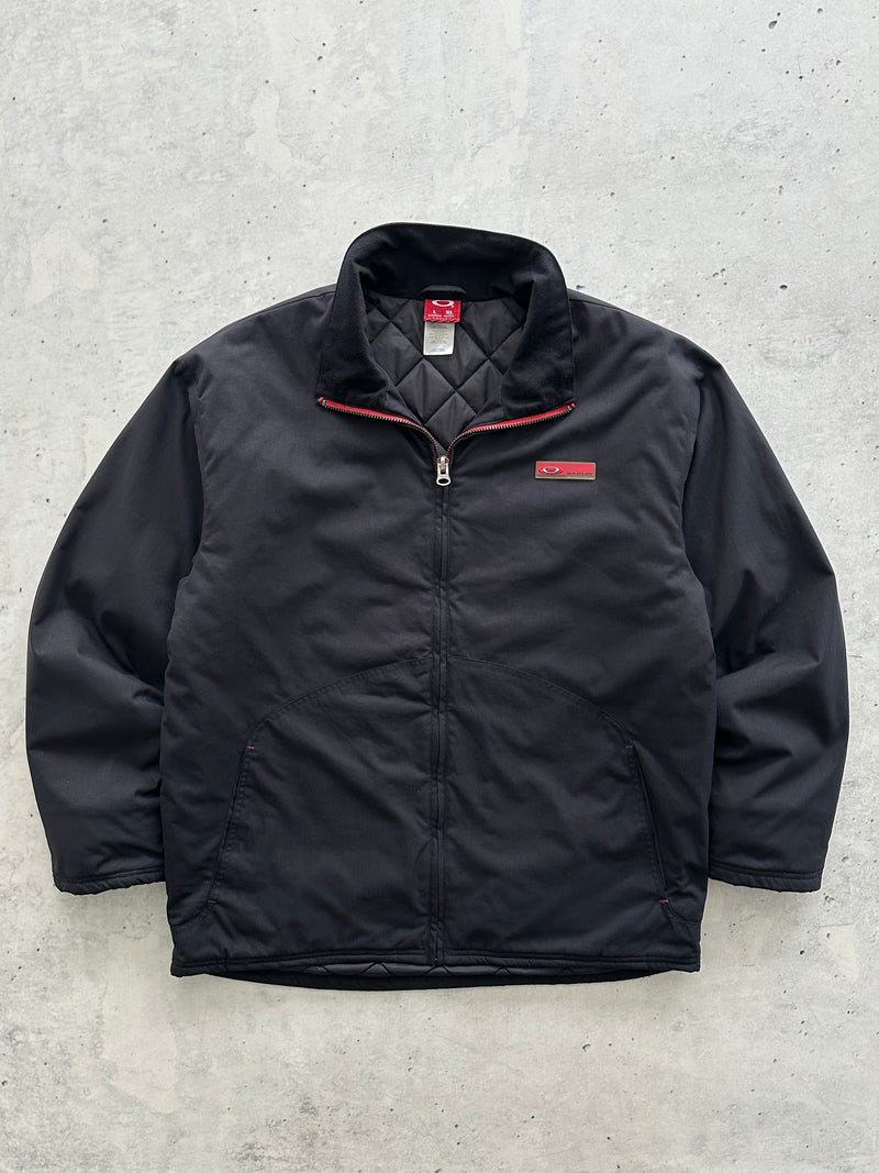 90's Oakley Zip Up Padded Jacket (L)
