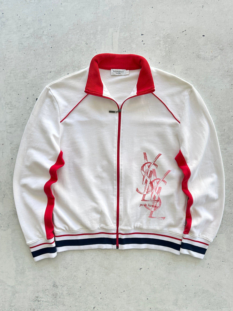 00's YSL Zip Up Track Jacket (L)