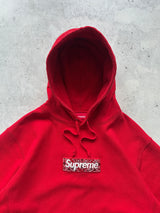 AW/19 Supreme Bandana Box Logo Heavyweight Pullover Hoodie (L)