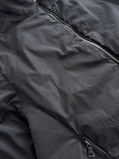 00's Prada sport Nylon Reversible Zip Up Jacket (L)