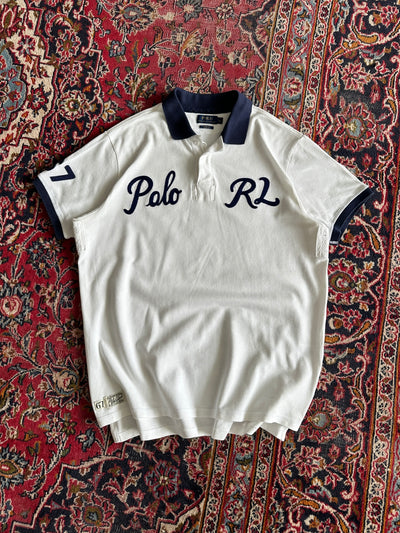 Ralph Lauren Spell Out Polo Shirt (XL)