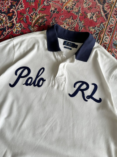 Ralph Lauren Spell Out Polo Shirt (XL)