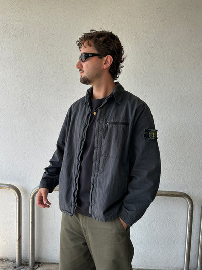 AW/98 Stone Island Green Edge Zip Up Jacket / Overshirt (L)