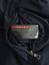 00's Prada sport Nylon Reversible Zip Up Jacket (L)