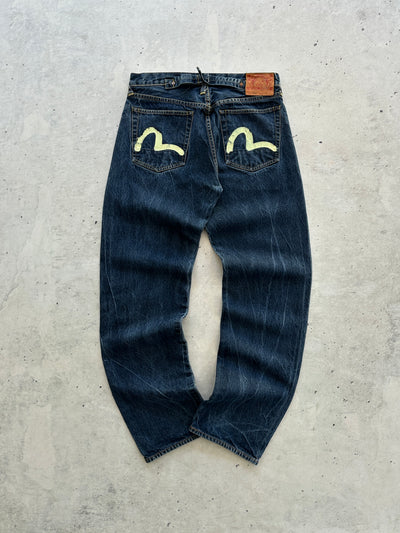 00's Evisu Gull Wing Denim Jeans (W32 x L34)