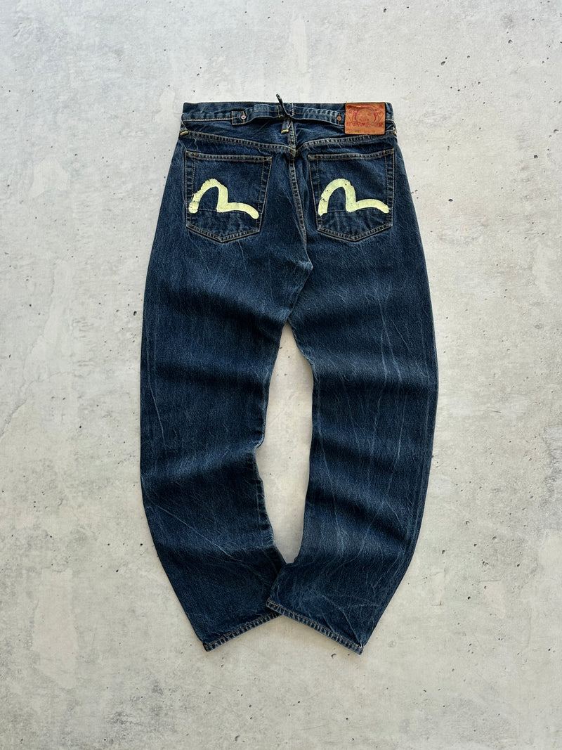 00's Evisu Gull Wing Denim Jeans (W32 x L34)