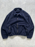 90's Ralph Lauren Made in USA Fleece Harrington Jacket (XL)