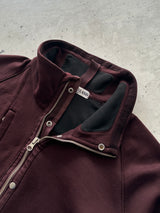 AW/10 Stone Island Fleece Lined 1/4 Zip Jumper (L)