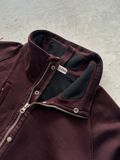 AW/10 Stone Island Fleece Lined 1/4 Zip Jumper (L)