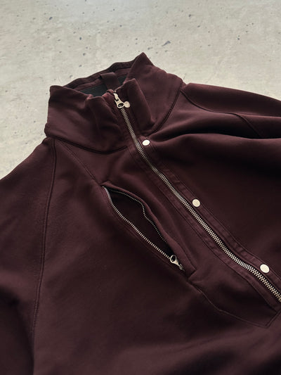 AW/10 Stone Island Fleece Lined 1/4 Zip Jumper (L)