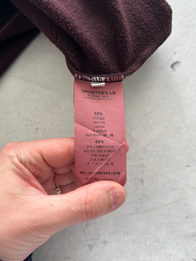 AW/10 Stone Island Fleece Lined 1/4 Zip Jumper (L)