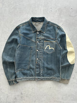00's Evisu Diacock Denim Jacket (M)