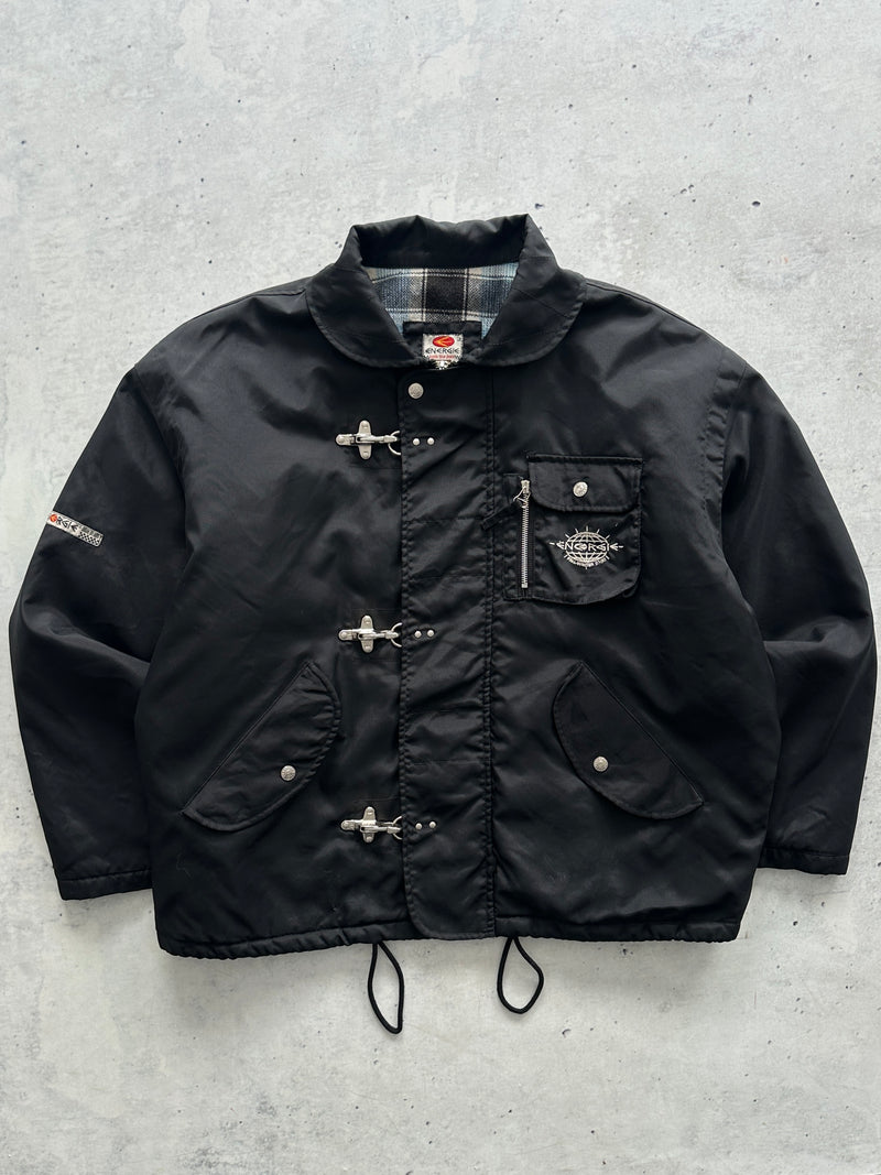 AW97 Energie Fireman Zip Up Hooded Jacket (XL)