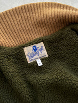 90's BAPE Busy Works rare Fleece Lined Corduroy Jacket (XL)