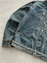 00's Evisu Diacock Denim Jacket (M)