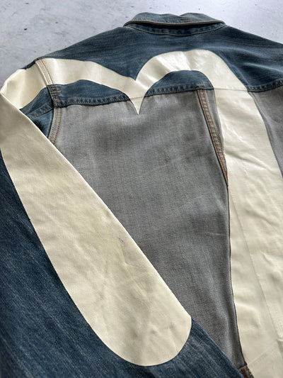 00's Evisu Diacock Denim Jacket (M)