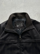 00's Oakley Checked Zip Up funnel neck Jacket (XL)