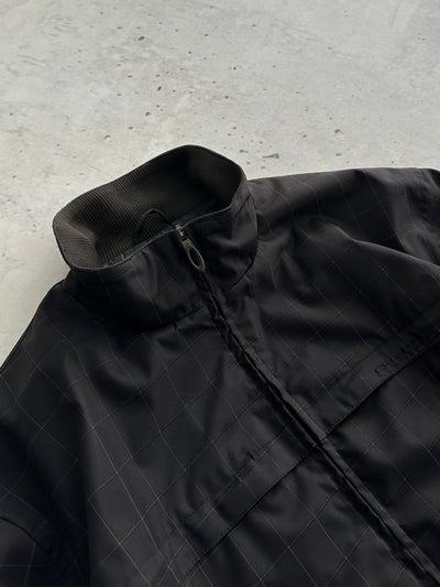 00's Oakley Checked Zip Up funnel neck Jacket (XL)