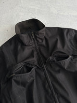 00's Oakley Checked Zip Up funnel neck Jacket (XL)