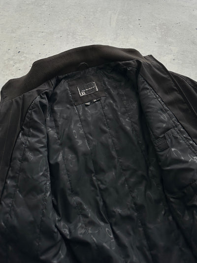 00's Oakley Checked Zip Up funnel neck Jacket (XL)