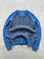 Burberry Nova Check Chunky Merino Wool Jumper (Women's XS)