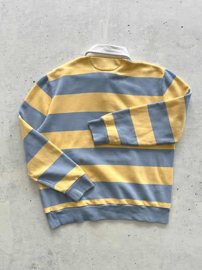 Sweat-shirt polaire rayé Ralph Lauren (L)