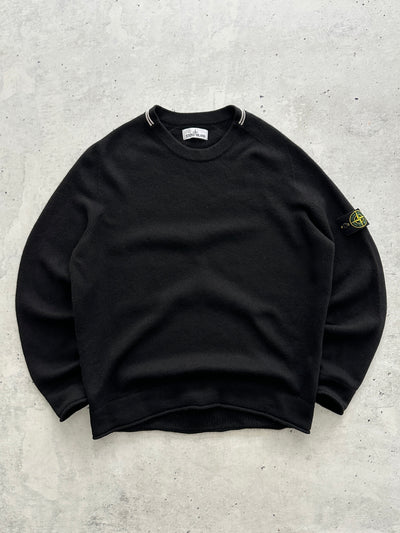AW/19 Stone Island Chunky Knit Wool Jumper (XL)