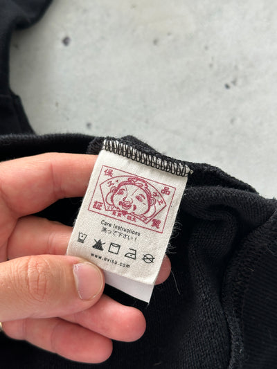 Sweat-shirt col rond épais Evisu Gull Wing (S)