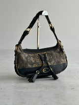 Vintage Just Cavalli leather snake skin print Bag (One Size)