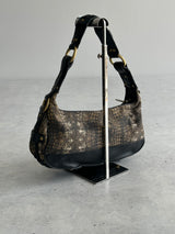 Vintage Just Cavalli leather snake skin print Bag (One Size)