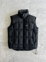 00's Nike Down Fill Zip Up Gilet (M)