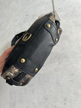 Vintage Just Cavalli leather snake skin print Bag (One Size)