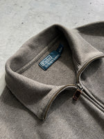 Ralph Lauren Ribbed 1/4 Zip Sweatshirt (L)