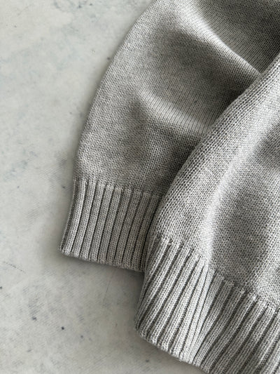 Pull en maille Ralph Lauren avec fermeture éclair 1/4 (Taille S)