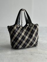 Burberry Blue Label Nova Check Reversible Bag (One Size)
