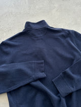 Ralph Lauren 1/4 Zip ribbed Pullover Jumper (M)