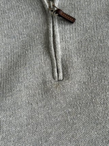 Pull en maille Ralph Lauren avec fermeture éclair 1/4 (Taille S)