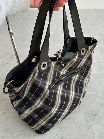 Burberry Blue Label Nova Check Reversible Bag (One Size)