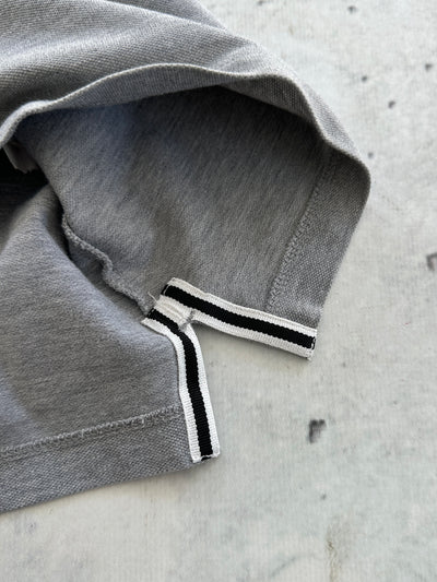 00's Stone Island Patch Logo Polo Shirt (S)