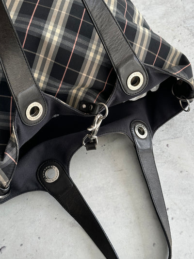 Burberry Blue Label Nova Check Reversible Bag (One Size)