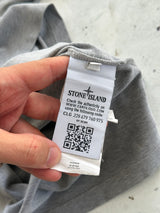 00's Stone Island Patch Logo Polo Shirt (S)