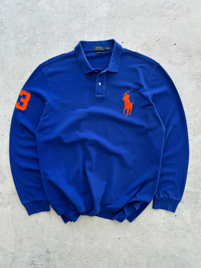 Ralph Lauren Big Logo Long Sleeve Polo Shirt (XL)