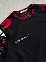Givenchy Paris Graphic Long Sleeve T Shirt (M)