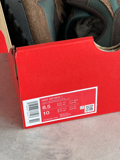 Nike Air Max 1 Beef & Broccoli Trainers (UK 7.5)