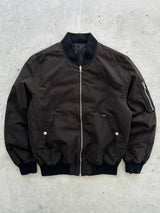Palace Reversible Quilted Zip Up Bomber Jacket (S)