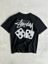 Stussy Dice Pigment Dyed T Shirt (M)